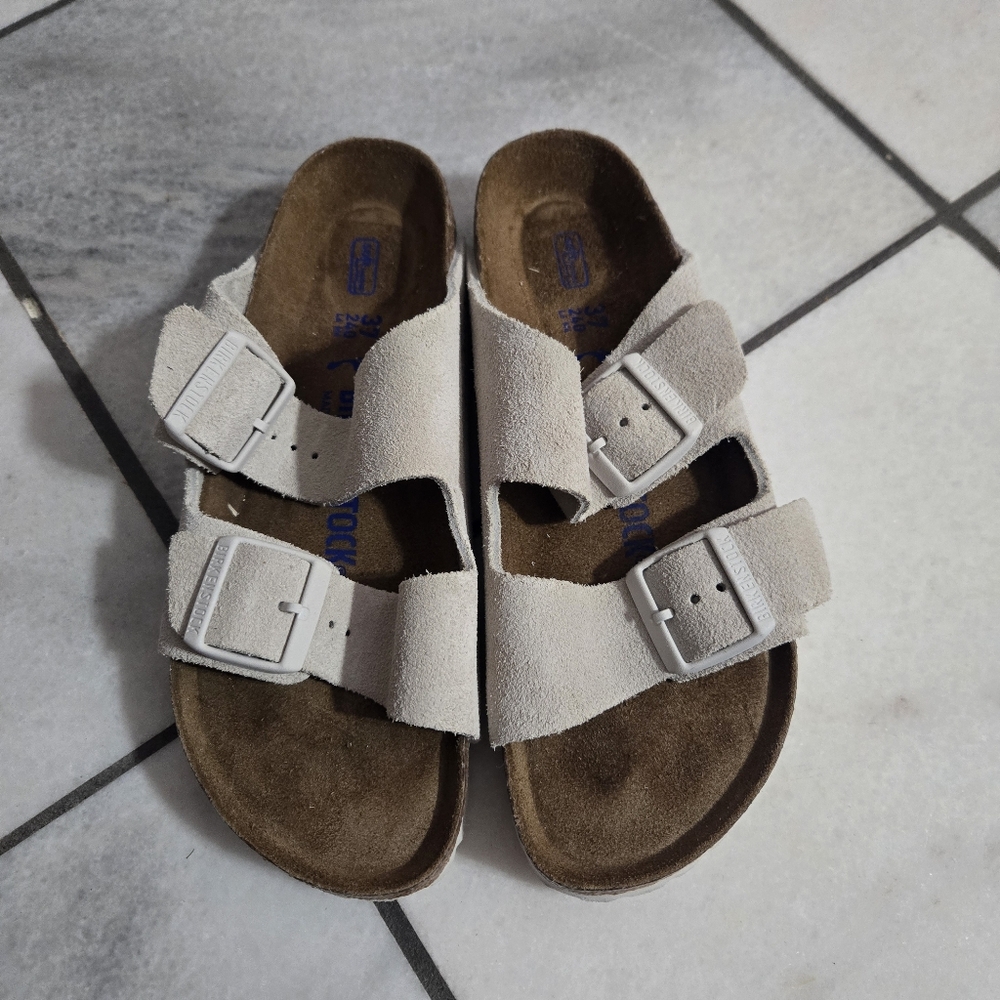 Birkenstock Arizona slide sandals